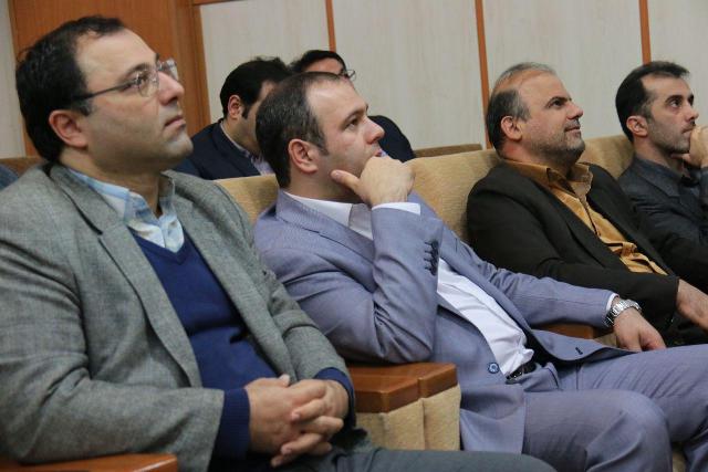 حضور شهردار لاهيجان و سخنگوي شوراي اسلامي شهر  در همايش تجليل از پژوهشگران برتر در دانشگاه آزاد اسلامي